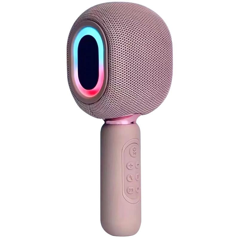 Микрофон-колонка для караоке KMC500 Pink (00000074207_2)