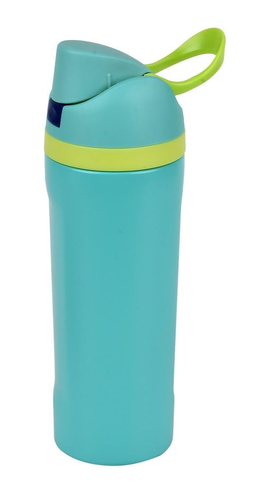 Термос-поїлка з кнопкою відкривання та петлею 570 мл Turquoise (31323)