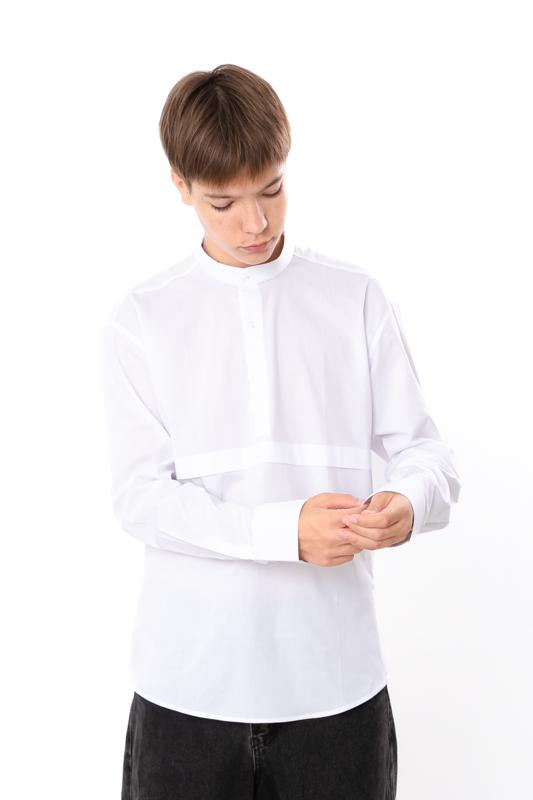 Сорочка для хлопчика підліткова Носи Своє XXL Білий (17804) - фото 4