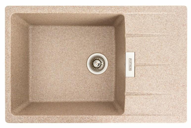 Мойка для кухни Platinum 7850 ROMA Карамельная (SP000038101) Мойка для кухни Platinum 7850 ROMA Карамельная (SP000038101)