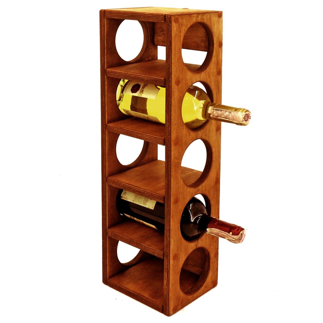 Полка для вина настольная Молино Шафран (Впс-000606)