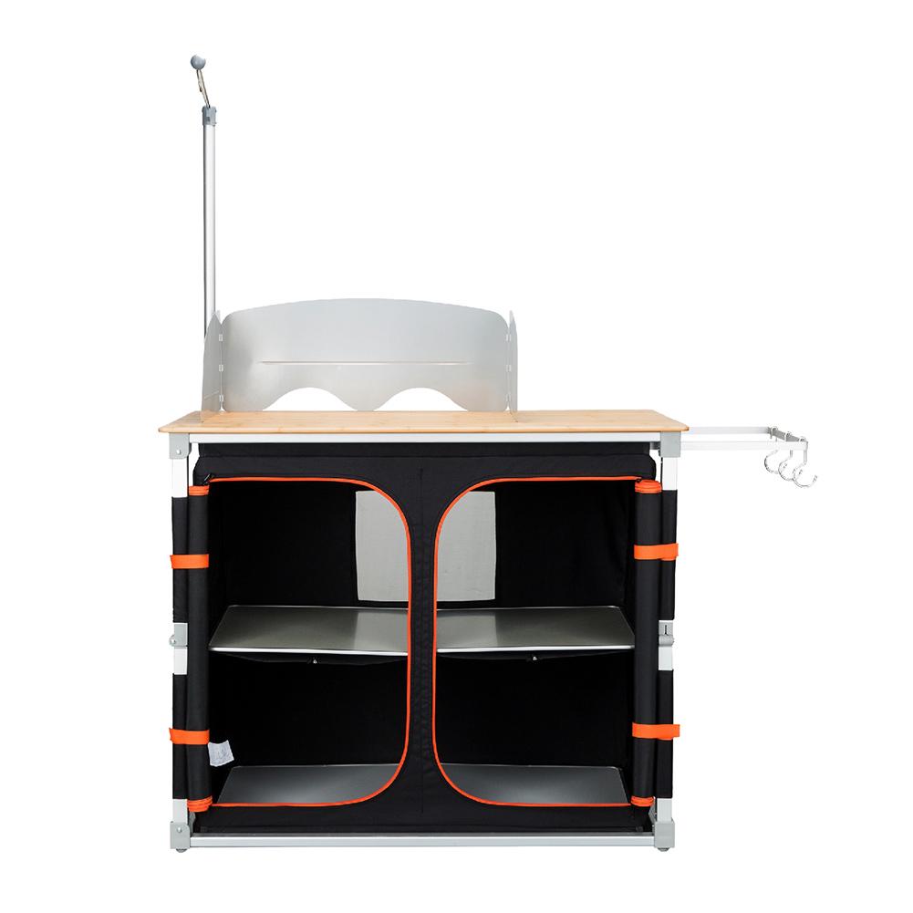 Складная кухня KingCamp Multifunctional Bamboo Cooking Table (1026-KC3942 BLACK)