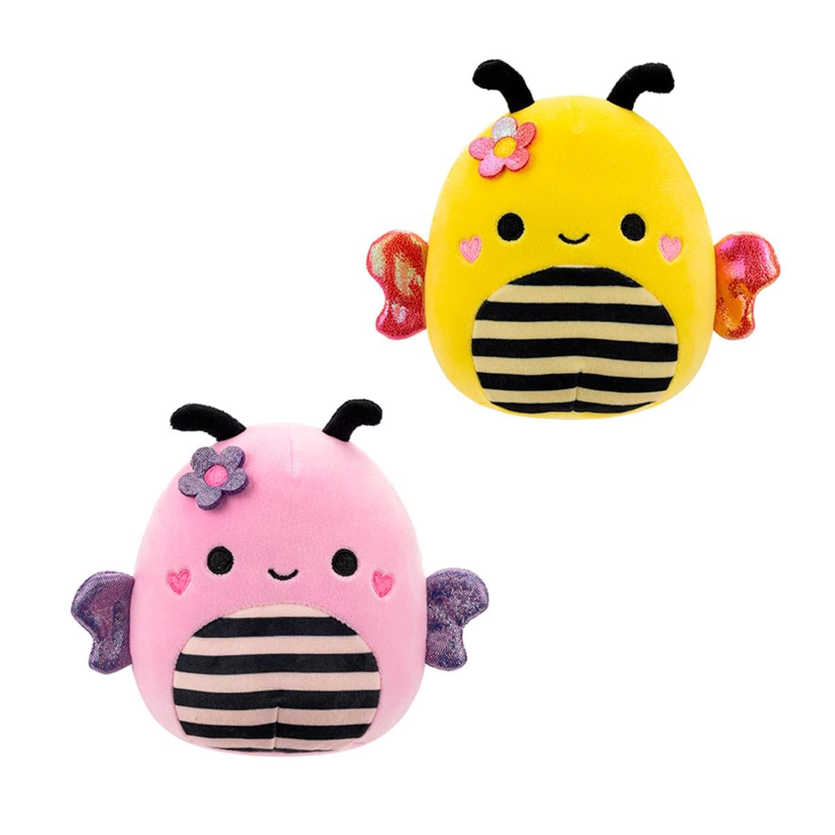 Игрушка мягкая SQUISHMALLOWS 2 шт. Друзья Шмели 19 см