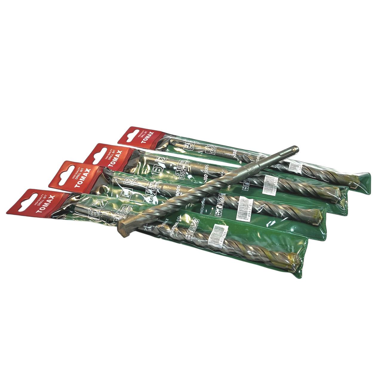 Бур по бетону TOMAX 16x210 мм SDS-plus (1415215296) - фото 6