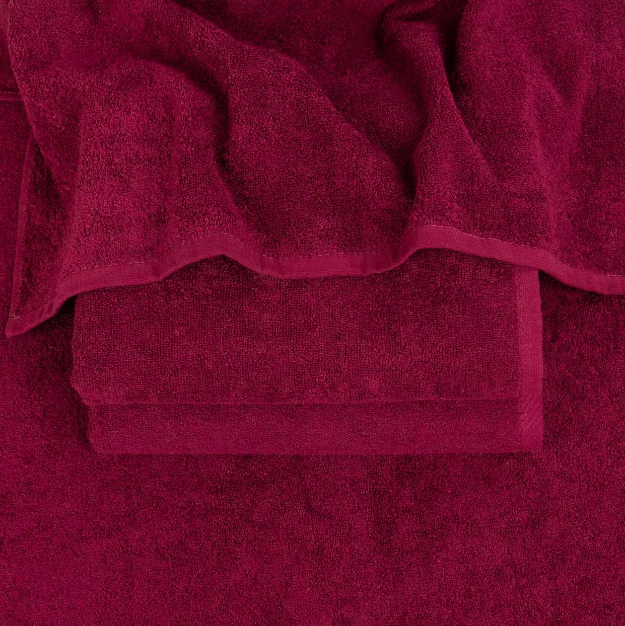 Набір рушників махрових GM Textile 50х90 см/70х140 см 2 шт. Бордовий (400k140i90-bordo) - фото 2