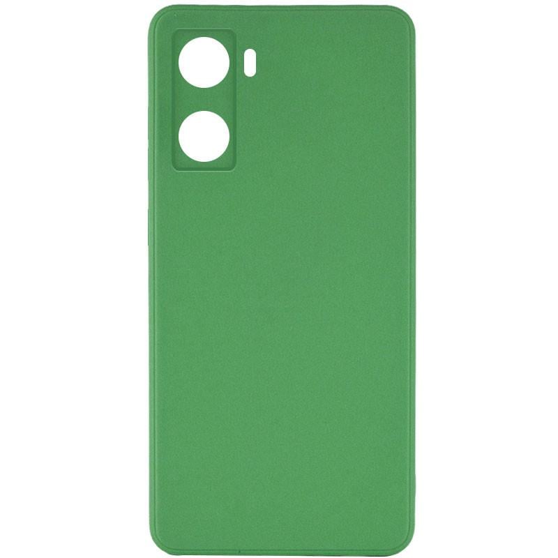 Противоударный силиконовый чехол Candy Full Camera для Oppo A57s / A77s Зеленый / Green