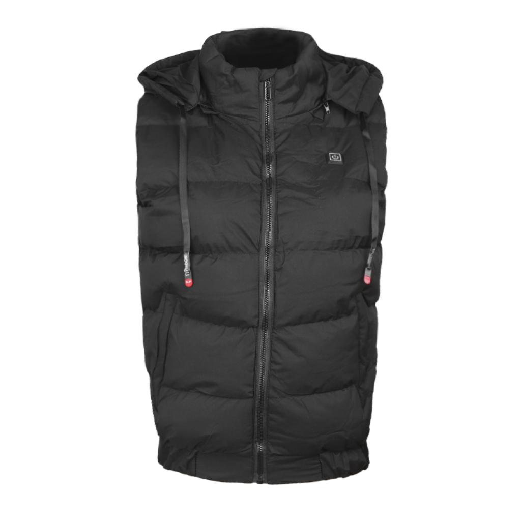 Жилетка с подогревом M02-9 4XL Black (1474945) - фото 2