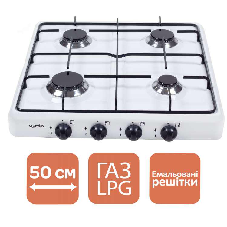 Настільна плита Ventolux HGT 640 E WH (6020) - фото 2 Настільна плита Ventolux HGT 640 E WH (6020) - фото 2