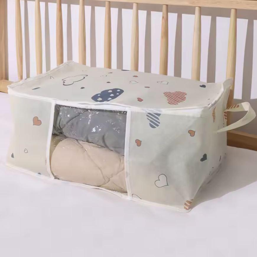 Чехол-органайзер для хранения вещей/постельного белья AND-50L Бежевый - фото 3 Чехол-органайзер для хранения вещей/постельного белья AND-50L Бежевый - фото 3