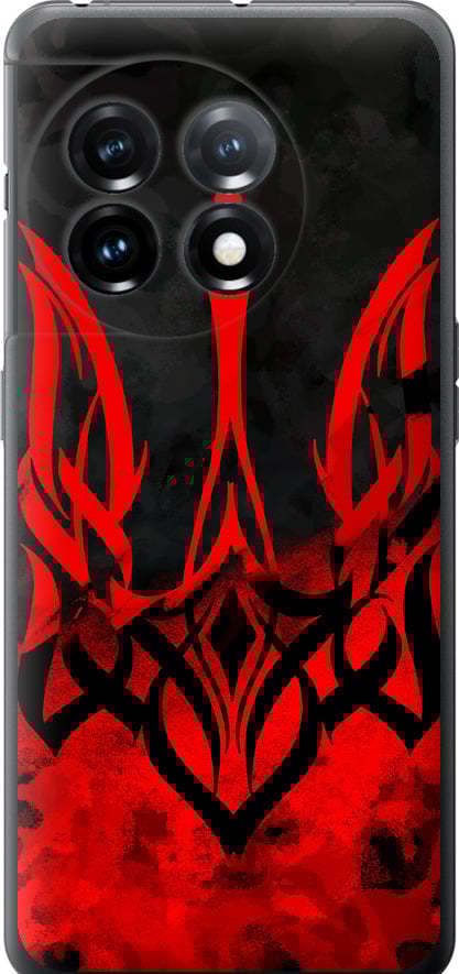 Чехол на OnePlus 11 Герб Украины v2 (5312u-2940-42517)