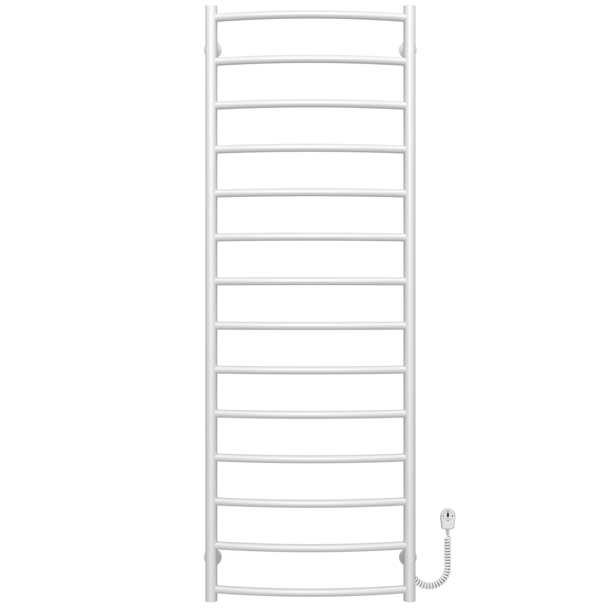 Полотенцесушитель электрический Deffi Классик П14 EF16 правое подключение нержавеющая сталь 500х1500 мм Белый (C.DK.150.50.14.EWR5)