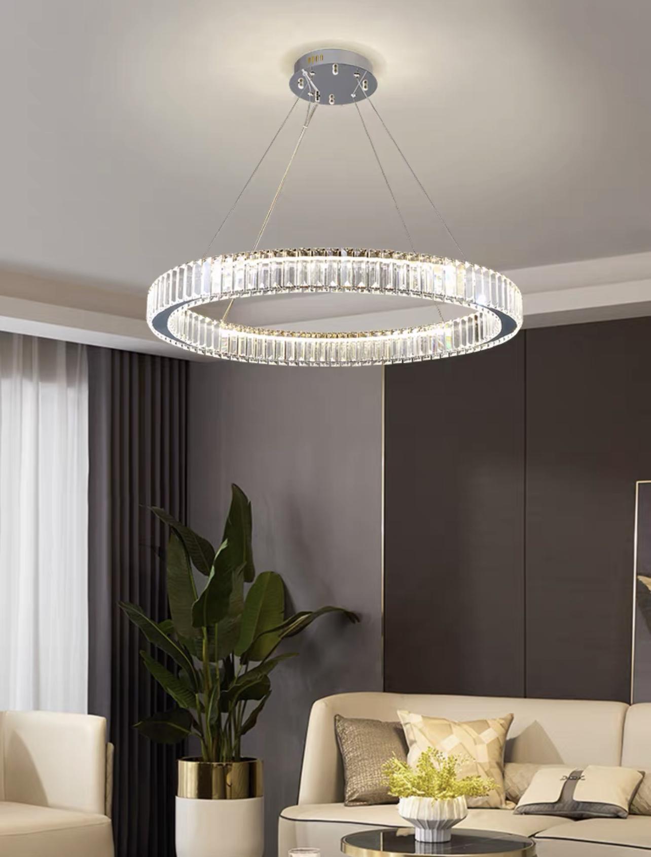 Люстра Circle Chrome Crystal (059989/1000cr-Romin-TS)