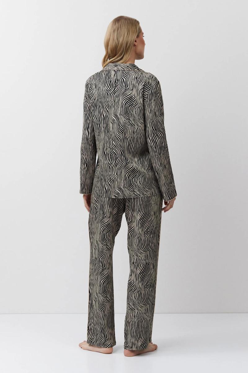 Піжама жіноча Aruelle з штанами L Бежевий (Linna-long) - фото 2 Піжама жіноча Aruelle з штанами L Бежевий (Linna-long) - фото 2