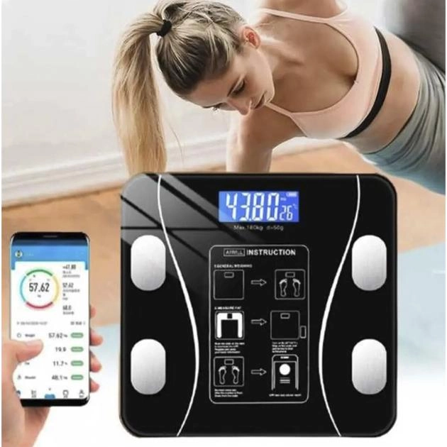 Ваги для фітнесу SmartFit A-8003 з підключенням Bluetooth до 180 кг - фото 7