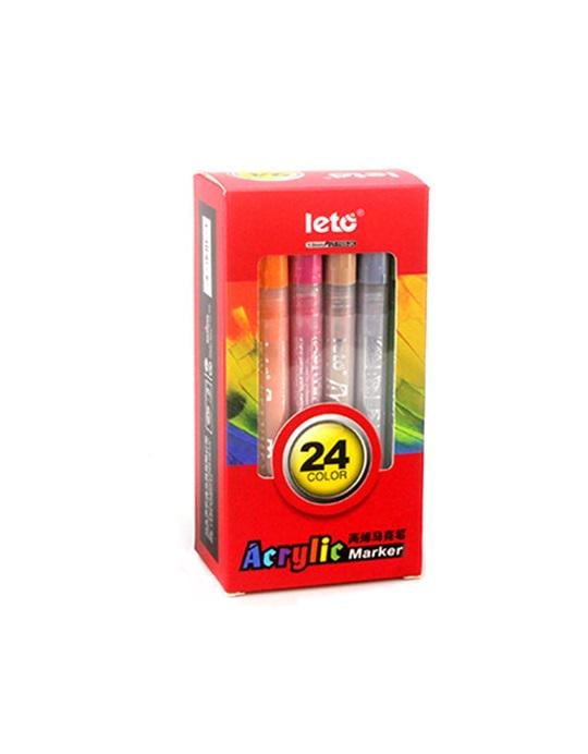 Маркеры акриловые WW00868 24 цветов Маркеры акриловые WW00868 24 цветов