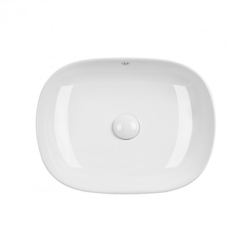Раковина-чаша Q-tap Aquarius с донным клапаном White QT21112185W