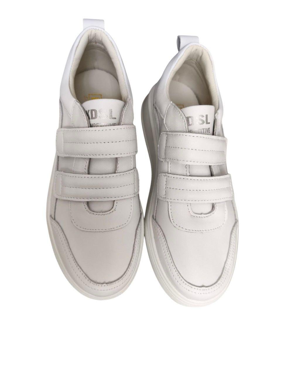 Кроссовки женские кожаные KDSL р. 36 Белый (С628-1) - фото 6