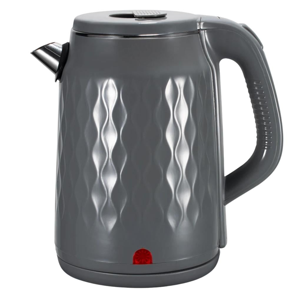 Електрочайник Hoffmans Electronics HM-2542 2000W 2,5 л Сірий (120.1873.2) - фото 1 Електрочайник Hoffmans Electronics HM-2542 2000W 2,5 л Сірий (120.1873.2) - фото 1