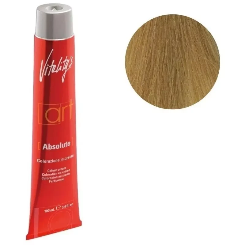 Крем-краска для волос с масляным коктейлем Vitality’s Art Absolute Hair Color Cream 102 Бежевый ультра блонд 100 мл