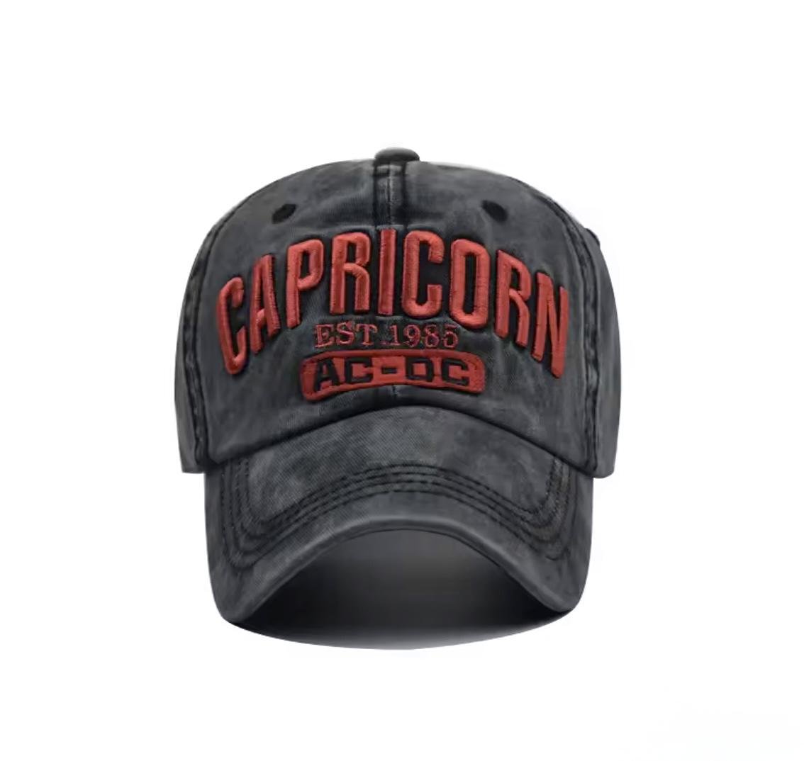 Кепка бейсболка логотип Wuke AC DC Capricorn 1985 з вигнутим козирком унісекс one size Чорний - фото 2 Кепка бейсболка логотип Wuke AC DC Capricorn 1985 з вигнутим козирком унісекс one size Чорний - фото 2