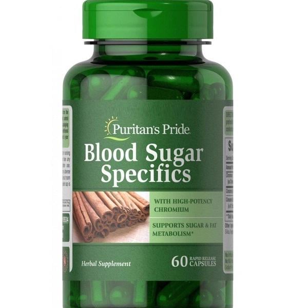 Комплекс для профілактики діабету Puritan's Pride Blood Sugar Specifics 60 Caps (000020019)