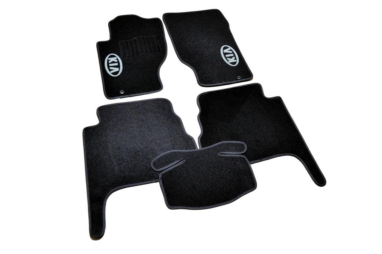 Коврики в салон AVTM ворсовые Kia Sorento 2002-2009 5 шт. Черный (BLCCR1275)