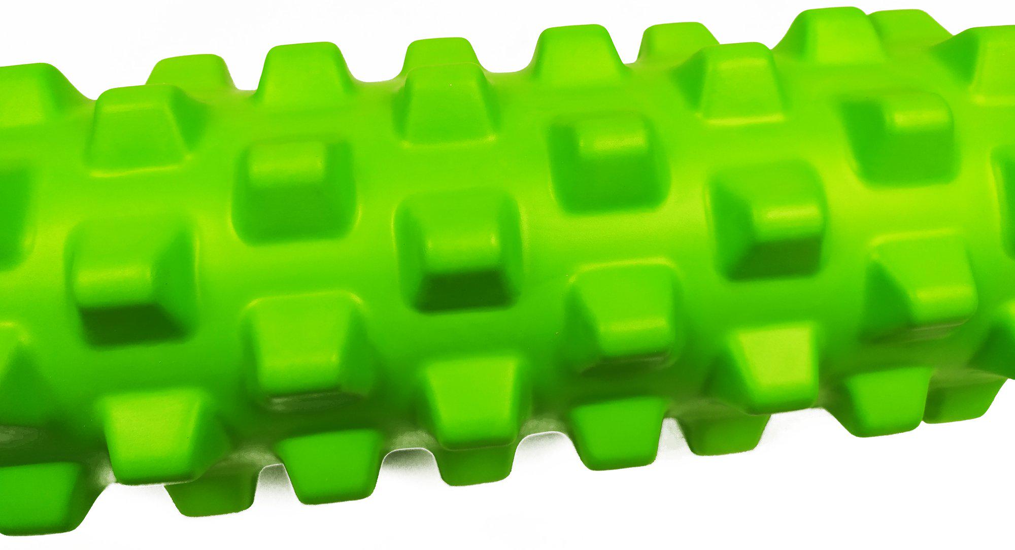 Массажный ролик EasyFit EVA Spikes 33 см Салатовый (EF-SP33Gr) - фото 3