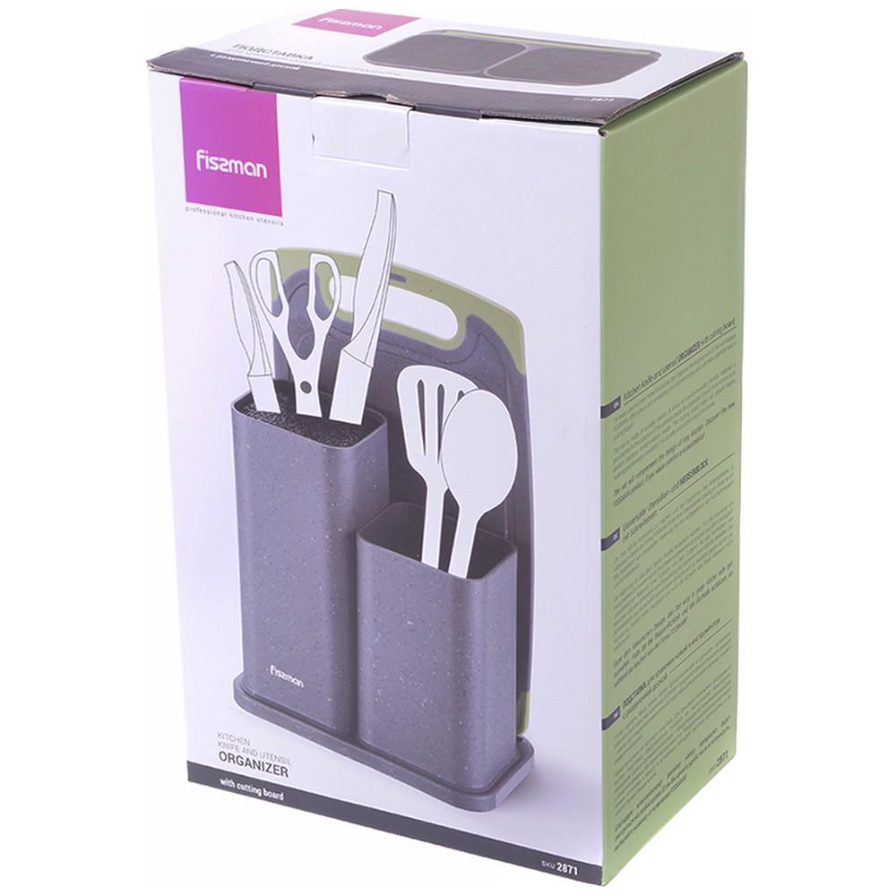 Підставка для кухонних інструментів Fissman 23 см (2871) - фото 4 Підставка для кухонних інструментів Fissman 23 см (2871) - фото 4