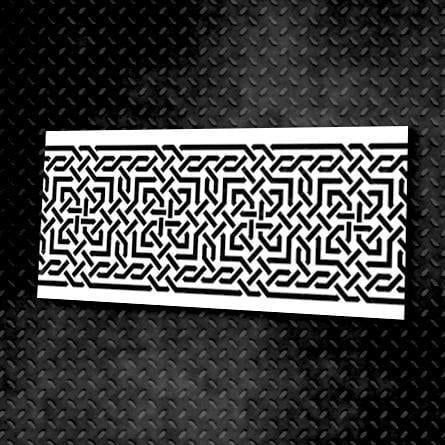 Трафарет багаторазовий DFA Бордюр 7 для штукатурки та фарби (B00007)