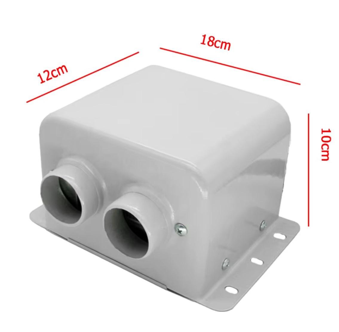 Автомобильный обогреватель 12V с 2 отверстиями 600 Вт - фото 6 Автомобильный обогреватель 12V с 2 отверстиями 600 Вт - фото 6