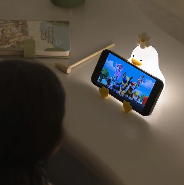 Ночник силиконовый Creative Duck Night Light (20938055) - фото 4