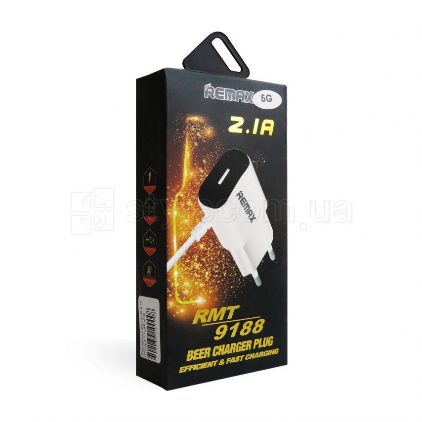 Зарядное устройство Remax 2в1 1USB/2,1 A Lightning White (RMT-9188) - фото 3 Зарядное устройство Remax 2в1 1USB/2,1 A Lightning White (RMT-9188) - фото 3