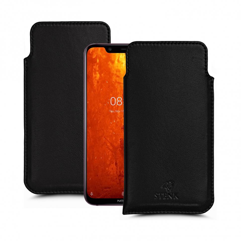 Футляр Stenk Elegance для Nokia 8.1 Черный (63269)