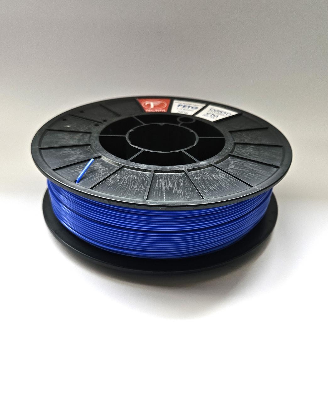 Нить для 3D печати PETG Techfil марка 074 1,75 мм Синий - фото 4 Нить для 3D печати PETG Techfil марка 074 1,75 мм Синий - фото 4