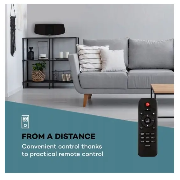 Стереосистема/музыкальный центр Auna BlackMask DAB+/FM радио CD/MP3-CD/CD-R/CD-RW радиоприемник (10034080) - фото 10 Стереосистема/музыкальный центр Auna BlackMask DAB+/FM радио CD/MP3-CD/CD-R/CD-RW радиоприемник (10034080) - фото 10