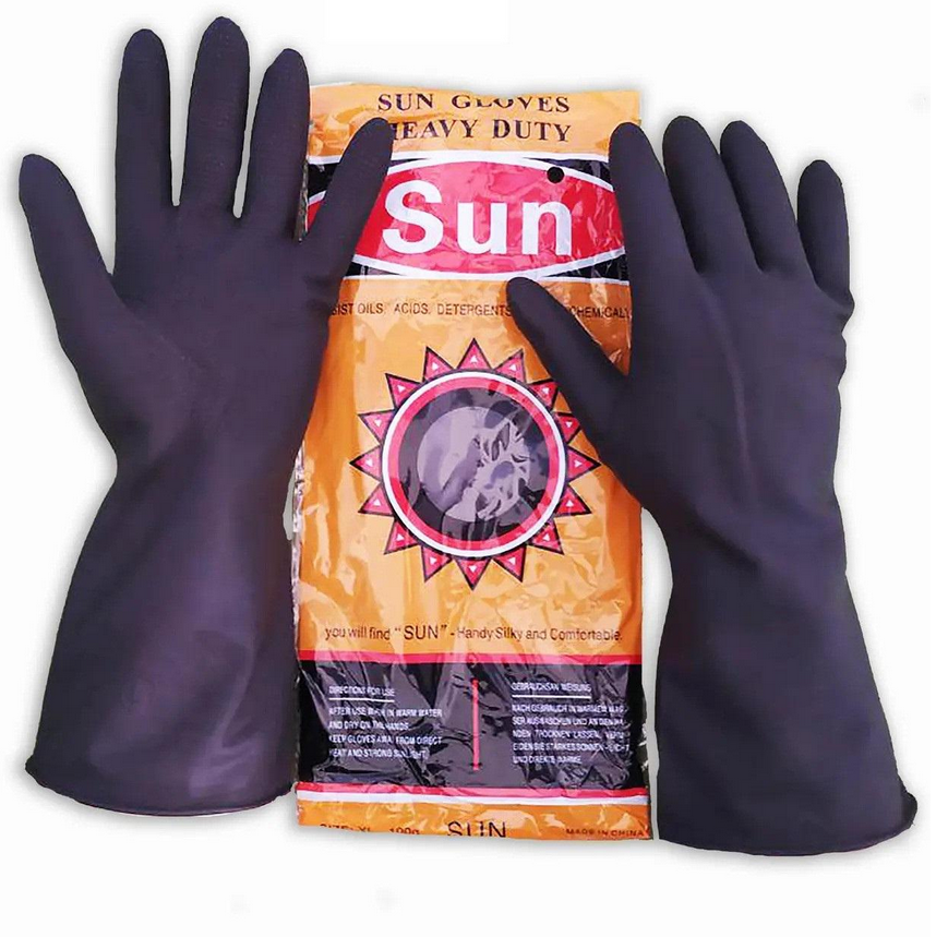 Перчатки промышленные для химзащиты SUN XL 12 пар/уп.