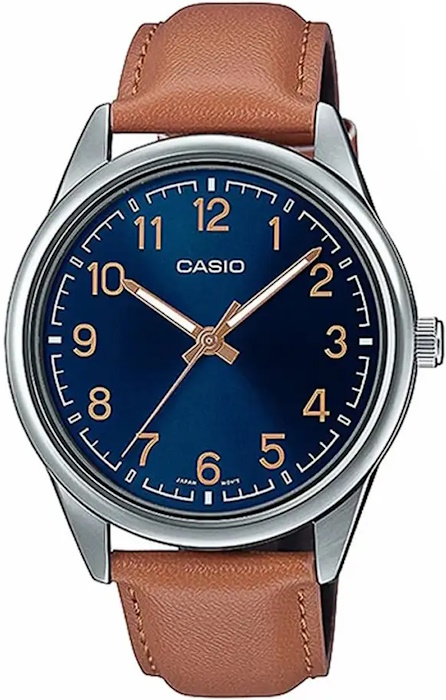 Годинник чоловічий Casio MTP-V005L-2B4DF Годинник чоловічий Casio MTP-V005L-2B4DF