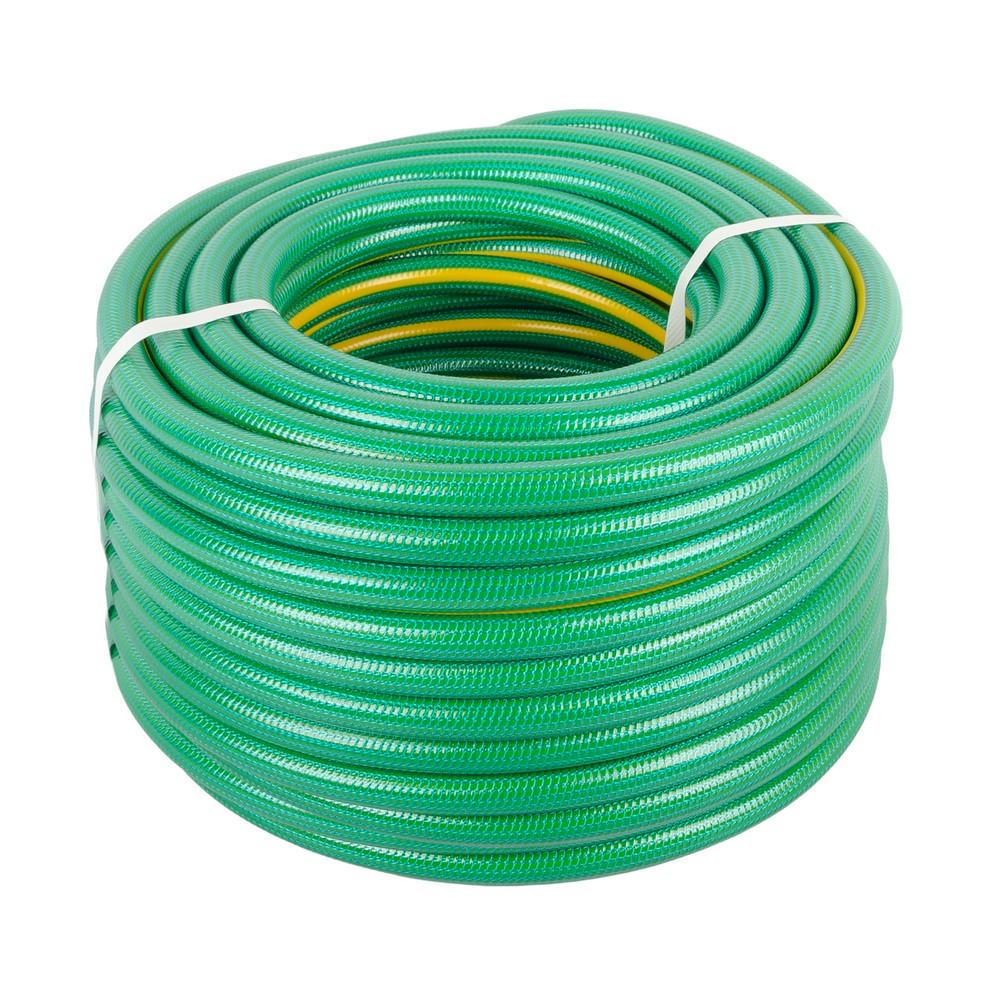 Шланг садовый для полива TROPIC 1/2 50 м Зеленый (92-1085) - фото 1 Шланг садовый для полива TROPIC 1/2 50 м Зеленый (92-1085) - фото 1