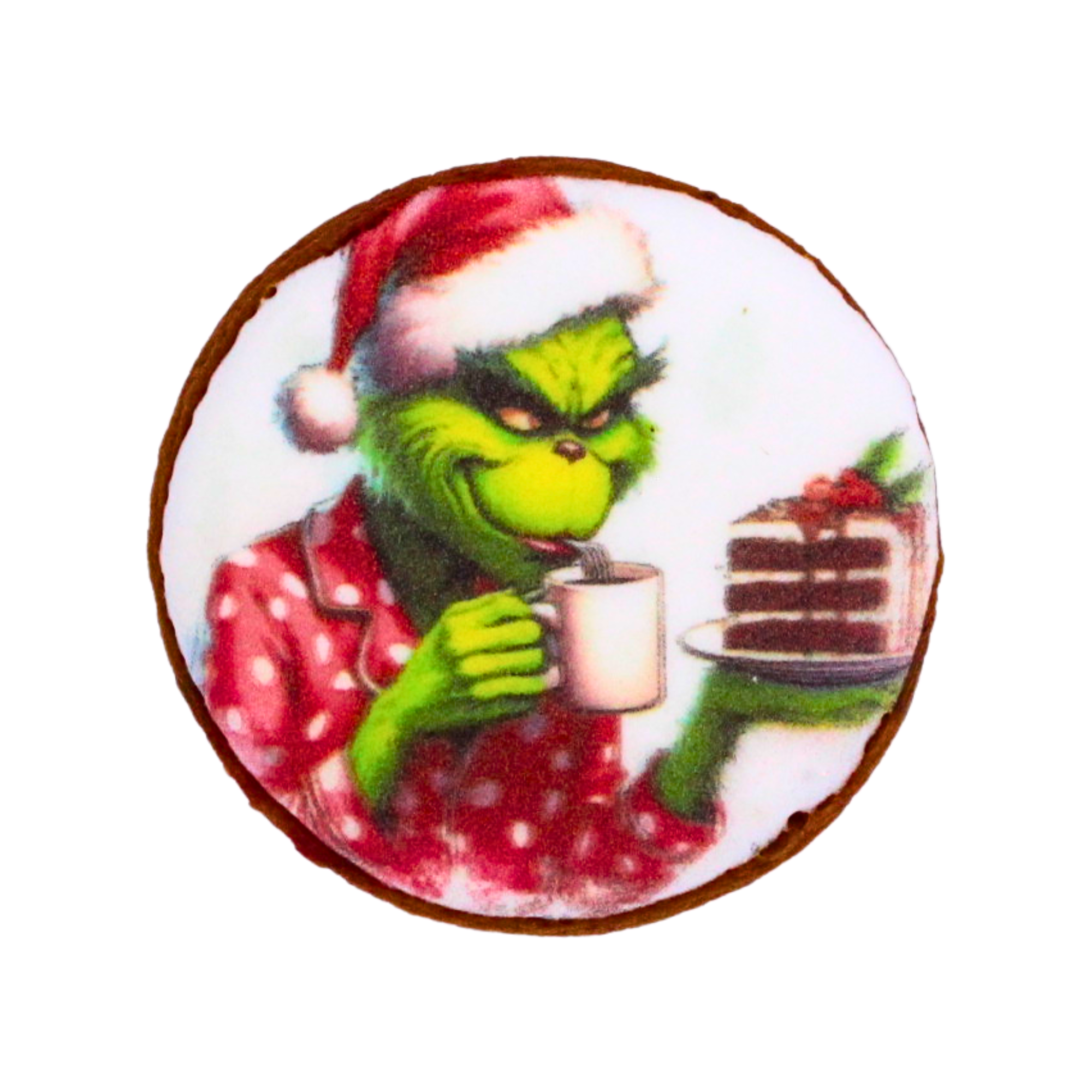 Пряник с принтом Крафт Печенье Гринч 17 г (nw017100)