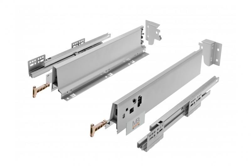 Выдвижная система Modern Box Square A низкий L 500 мм Серый (PB-KW-KPL500A)