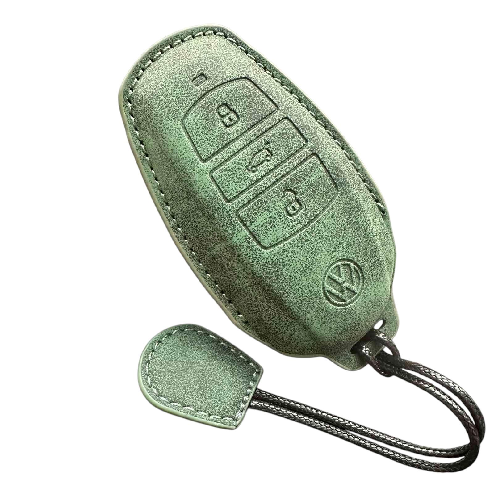 Чехол кожаный для ключа Volkswagen (vw5mfg)