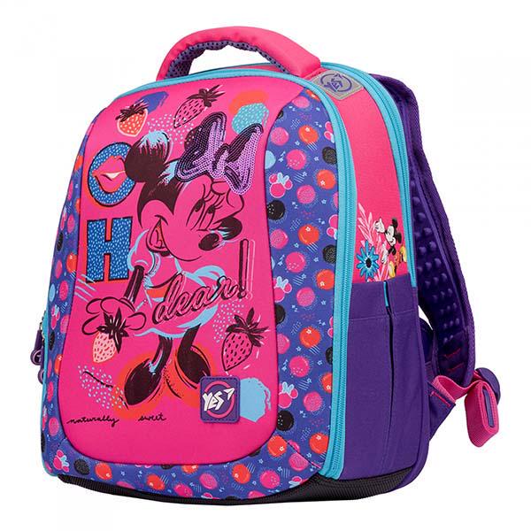 Рюкзак шкільний каркасний YES Minnie Mouse 35х29х15 см Рожевий (ЦБ-00026054)