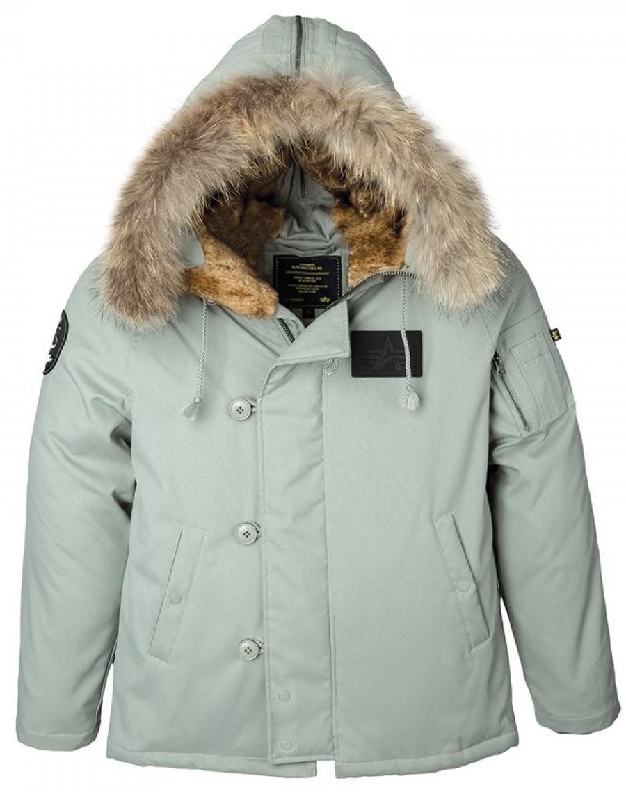 Пуховик Alpha Industries N-2B Elevon Parka 2XL Alaska Green (MJN44509C1A2XL)