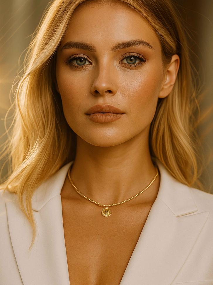 Чокер LeBijou из бисера Золотой (5252)