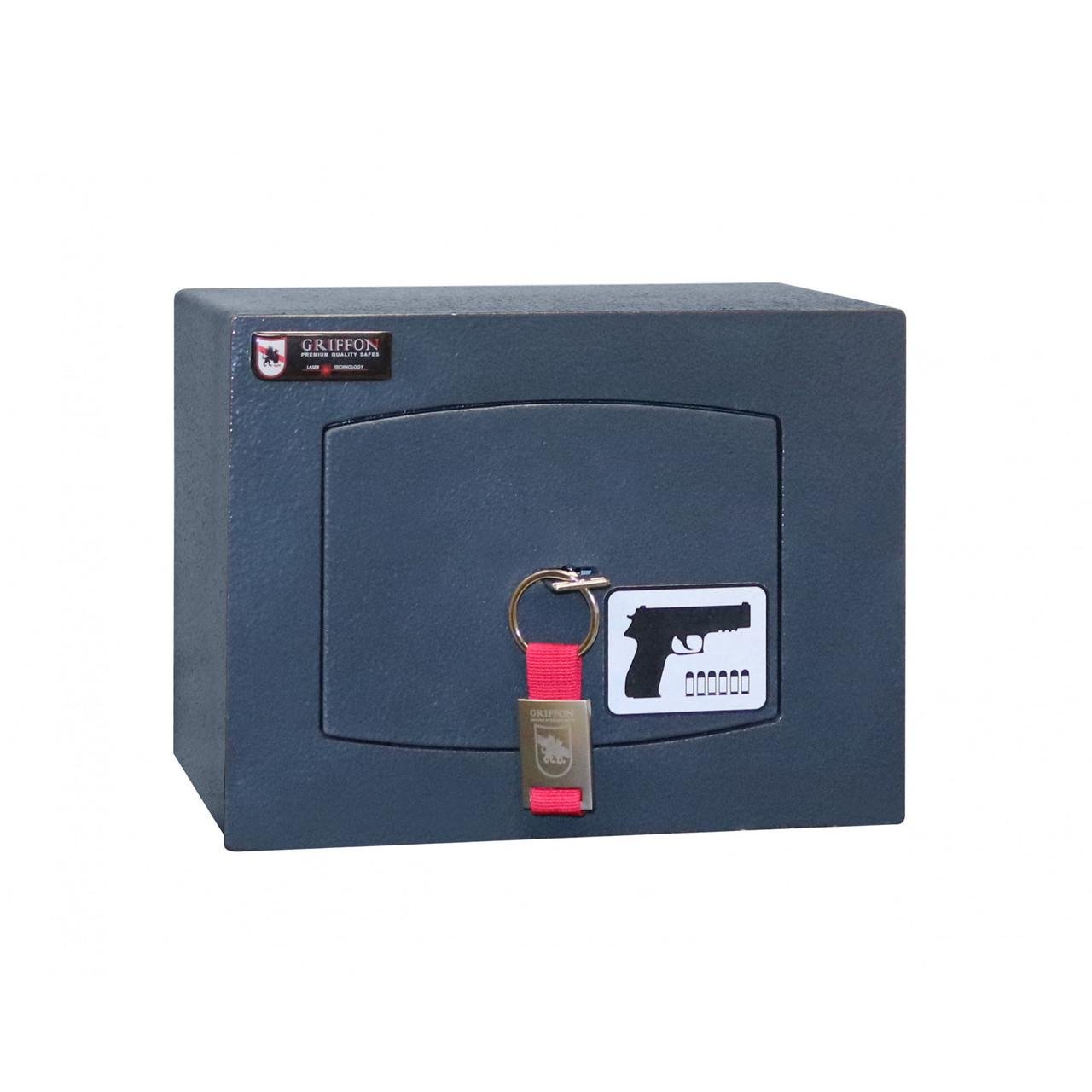 Сейф взломостойкий пистолетный Griffon H.20.KP Dark Grey (25763574)