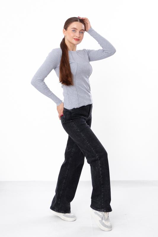 Джинси жіночі демісезонні Носи Своє р. 34 Сірий (16130) - фото 4