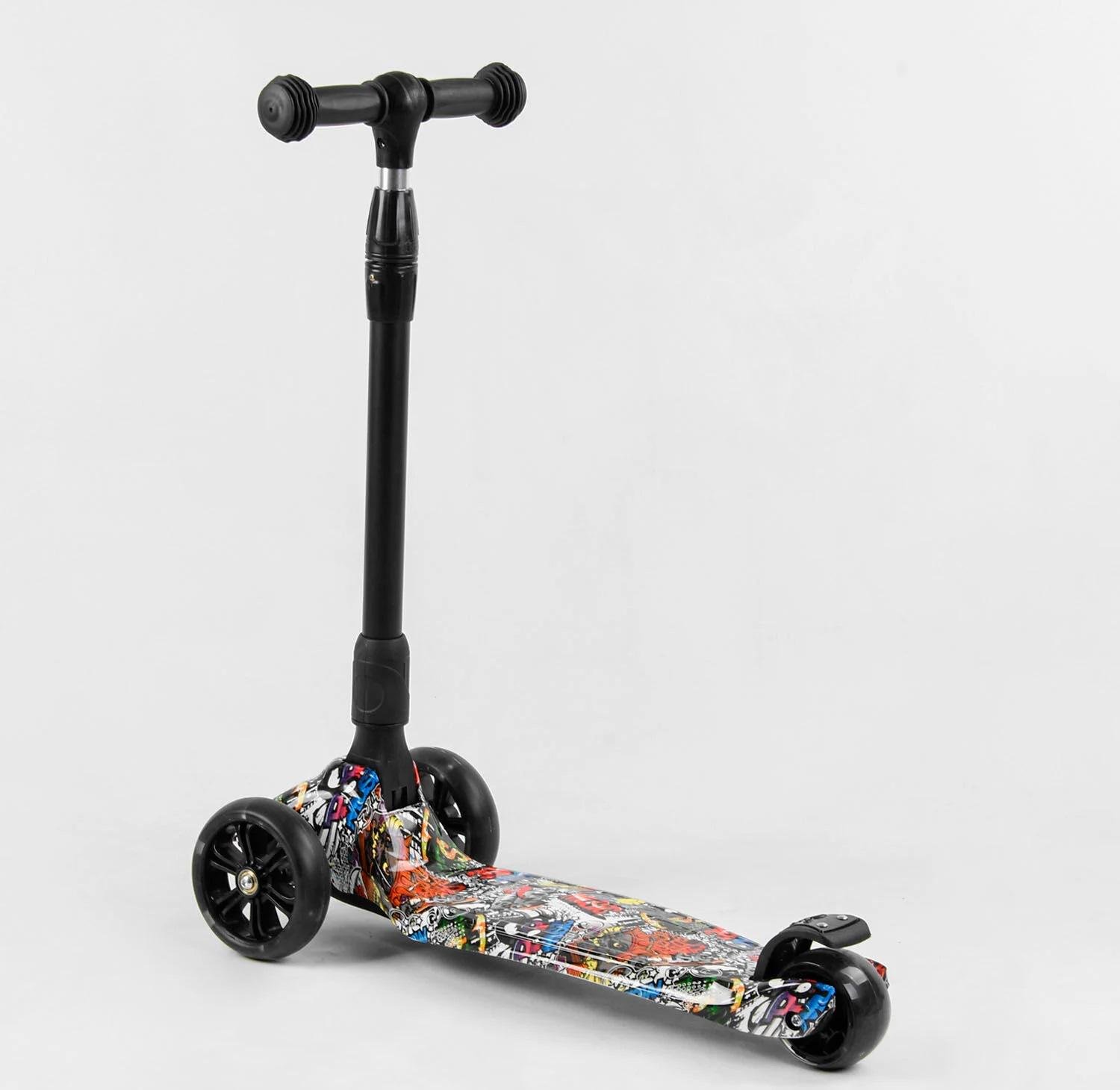 Самокат Best Scooter 98-277 Maxi Чорний (17617454)