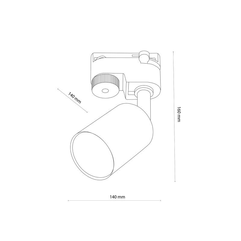 Трековий світильник TK Lighting 4921 TRACER TOP Gold - фото 2 Трековий світильник TK Lighting 4921 TRACER TOP Gold - фото 2