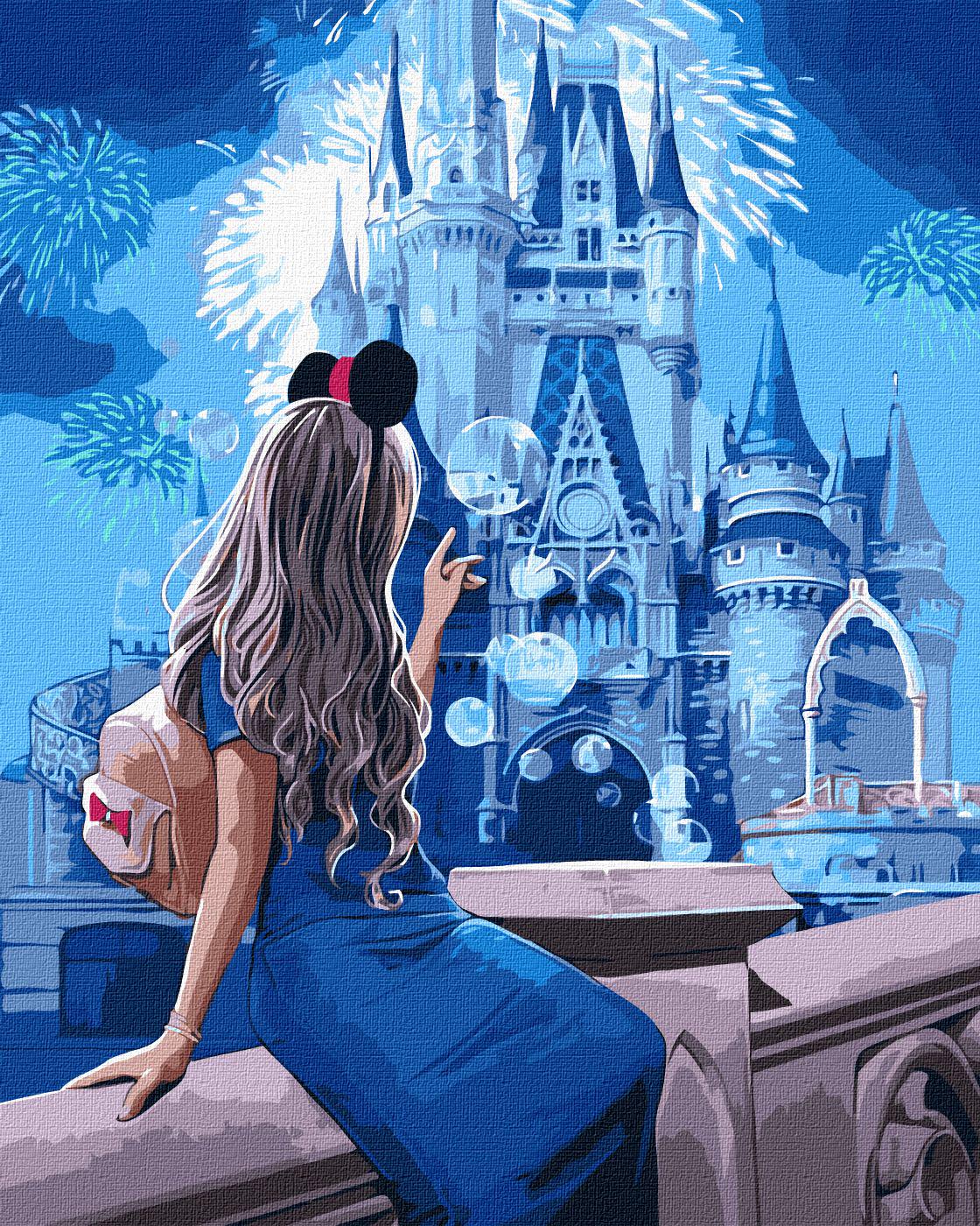 Картина по номерам Идейка В мире волшебных мечтаний 40x50 см (KH2567)