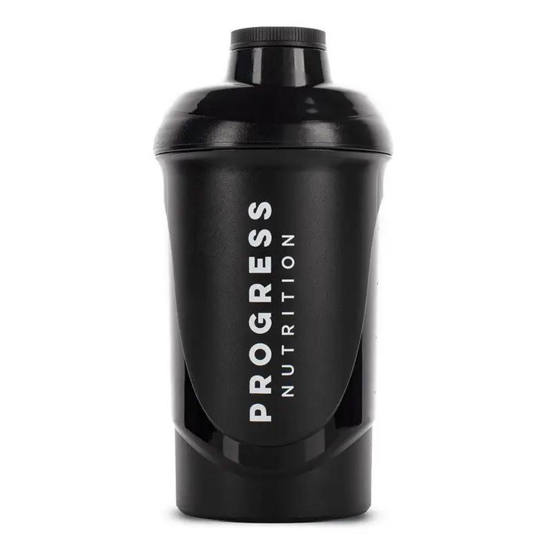 Шейкер для спортивного питания Progress Nutrition Shaker 600 мл Черный (22774-01)